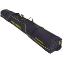 FISCHER XC Performance Black/Yellow Ski Bag with Wheels for 5 Pair (Z02825) - Fischer