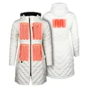 FIELDSHEER Women's Meridian 7.4V Cream Heated Jacket (MWWJ3856) - Fieldsheer