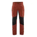 BLAKLADER Womens 7153 Service Stretch Black Pant (715318459900) - Blaklader