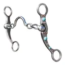 PROFESSIONAL'S CHOICE Turquoise Dot Shank Low Port Chain Bit (PCB-141) - Professional's Choice