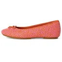 FITFLOP Women's Delicato Mix Bow Woven Ballet Flats (JJ1) - Fitflop