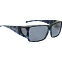 JONATHAN PAUL Orion Blue Demi/Gray Lens Large Sunglasses (1082870) - Jonathan Paul