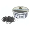 JACKS Black Braiding Bands, 800-Count (368-BK) - Jacks