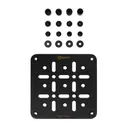 GRITR Kydex EDC Hook & Loop Panel Insert for Holsters & Gear w/ Hardware Kit - Gritr
