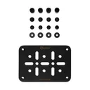 GRITR Kydex EDC Hook & Loop Panel Insert for Holsters & Gear w/ Hardware Kit - Gritr