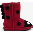 EMU AUSTRALIA Kids Ladybird Red Boots (K10111-RED) - Emu Australia