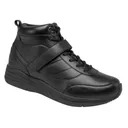 DREW Men's Pulse Black Leather High-Top Shoes (40794-14) - Drew