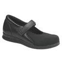 DREW Women's Bloom II Black Leather Shoes (14353-12) - Drew
