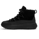 FITFLOP Women's F-Mode Teddy-Collar Warm Suede Lace-Up Booties (E4U) - Fitflop