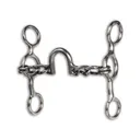 PROFESSIONAL'S CHOICE Equisential Ported Chain Short Shank Bit (EQB-400) - Professional's Choice