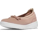 FITFLOP Women's Super-Q Bow Knit Ballet Flats (JL9) - Fitflop