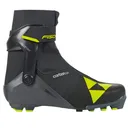 FISCHER Carbon Skiathlon DP Black/Yellow Race Boots (S18424) - Fischer