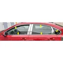 QAA 10-Piece Stainless Steel Window Trim Package Fits Kia Forte 2019-2024 (WP19811) - Qaa