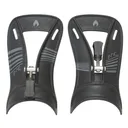 SPARK R&D Arc Asym Rip N Flip Black Splitboard Bindings Highbacks (AC235) - Spark R&D