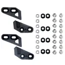 SPARK R&D Through-Mount Black Molded Fixie Clips (AC283) - Spark R&D