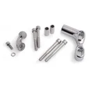 CIRO Original Chrome Offset Perch Mount Kit (50150) - Ciro
