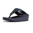 FITFLOP Women's Rumba Iridescent Beaded Toe-Post Sandals (E4X) - Fitflop
