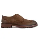 MILWAUKEE BOOT Men's Astor Lug Sole Wingtip Shoes (20522) - Milwaukee Boot Co.