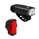 LEZYNE Radar React System Matte Black Front and Rear LED Bike Lights (1-LED-43P-V117) - Lezyne