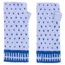 FEELGOODZ Women's Appalachian Artisan Hand-Knit Half Mittens (HFMTNAPL) - Feelgoodz
