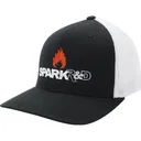 SPARK R&D Logo Black/White Hat (AP061) - Spark R&D