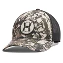 UNDER ARMOUR Men's Essential Mid Desert Sand/Black Trucker Hat (1383441-290-OSFM) - Under Armour