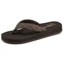 COBIAN Women's Braided Bounce Flip Flop Sandals (BRB10) - Cobian