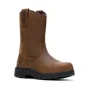 WOLVERINE Mens Carlsbad Steel Toe Sudan Brown Wellington Work Boot (W241069) - Wolverine Footwear
