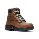 WOLVERINE Womans Carlsbad Steel Toe Sudan Brown Work Boot (W241012) - Wolverine Footwear