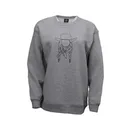 OUTBACK TRADING Women's Jordan Gray Crewneck Sweatshirt (40271-GRY) - Outback Trading