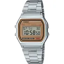 CASIO Vintage Casual Classic Digital Gold Bracelet Watch (A158WEA-9) - Casio