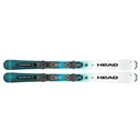 HEAD Junior Supershape Team Easy with JRS 4.5 GW CA Brake 80 [I] White/Blue Ski Set (31450501+100923) - Head