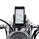 CIRO Premium 1 1/4" Clamp Chrome Smartphone Holder (50214) - Ciro