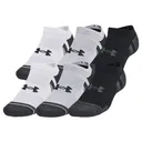 UNDER ARMOUR Unisex Performance Tech 6-Pack Mod Gray/Jet Gray No Show Socks (1386243-011) - Under Armour