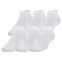UNDER ARMOUR Unisex Essential 6-Pack Castlerock/Anthracite Low Cut Socks (1386239-025) - Under Armour