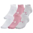 UNDER ARMOUR Unisex Essential 6-Pack Castlerock/Anthracite Low Cut Socks (1386239-025) - Under Armour