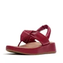 FITFLOP Women's F-Mode Knot Soft-Leather Back-Strap Sandals (A2A) - FitFlop