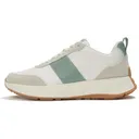 FITFLOP Women's F-Mode Flow Leather/Suede Flatform Sneakers (HX7) - Fitflop