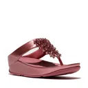 FITFLOP Women's Rumba Iridescent Beaded Toe-Post Sandals (E4X) - Fitflop
