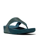 FITFLOP Women's Lulu Shimmerglitz Toe-Post Sandals (A5A) - Fitflop