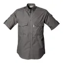 TAG SAFARI Mens Shooter Short Sleeve Shirt - Tag Safari