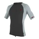 O'NEILL Men's Premium Skins Small Raven/Coolgry/Coolgry Short Sleeve Rash Guard (4169B-GF7-S) - O'neill
