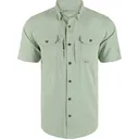 DRAKE WATERFOWL Men's Wingshooter Cross Hatch DS2625 Short Sleeve Shirt (DS2625) - Drake