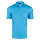 DRAKE Men's Performance Chalk Striped Short Sleeve Polo Shirt (DS4095) - Drake