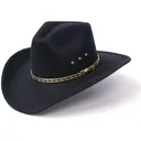 WESTERN EXPRESS Felt Finish Western Pinch Front Hat (BFF-35-36) - Western Express