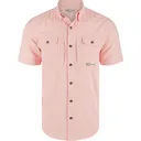 DRAKE WATERFOWL Men's Wingshooter Cross Hatch DS2625 Short Sleeve Shirt (DS2625) - Drake