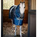 HORSEWARE IRELAND Amigo Ripstop Insulator Plus Navy/Titanium Gray Pony Stable 200g Blanket (ABRGB4-BJJ0) - Horseware Ireland
