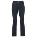 KERRITS Women's Stretch Denim Silicone Knee Patch Bootcut Regular Denim Riding Pant (50463DENIM) - Kerrits