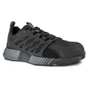 REEBOK Women's Fusion Flexweave Composite Toe Black/Grey Athletic Work Shoes (RB431) - Reebok