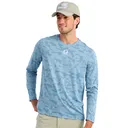 HUK Men's A1A Pro Long Sleeve Crew Shirt (H1200742) - Huk